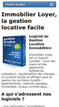 Mobile Screenshot of immobilierloyer.com